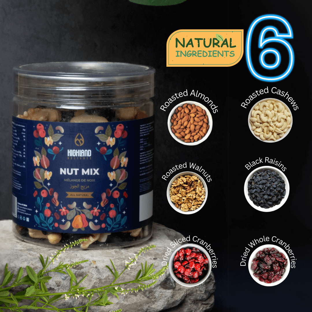 6 Natural ingredients: Nut Mix