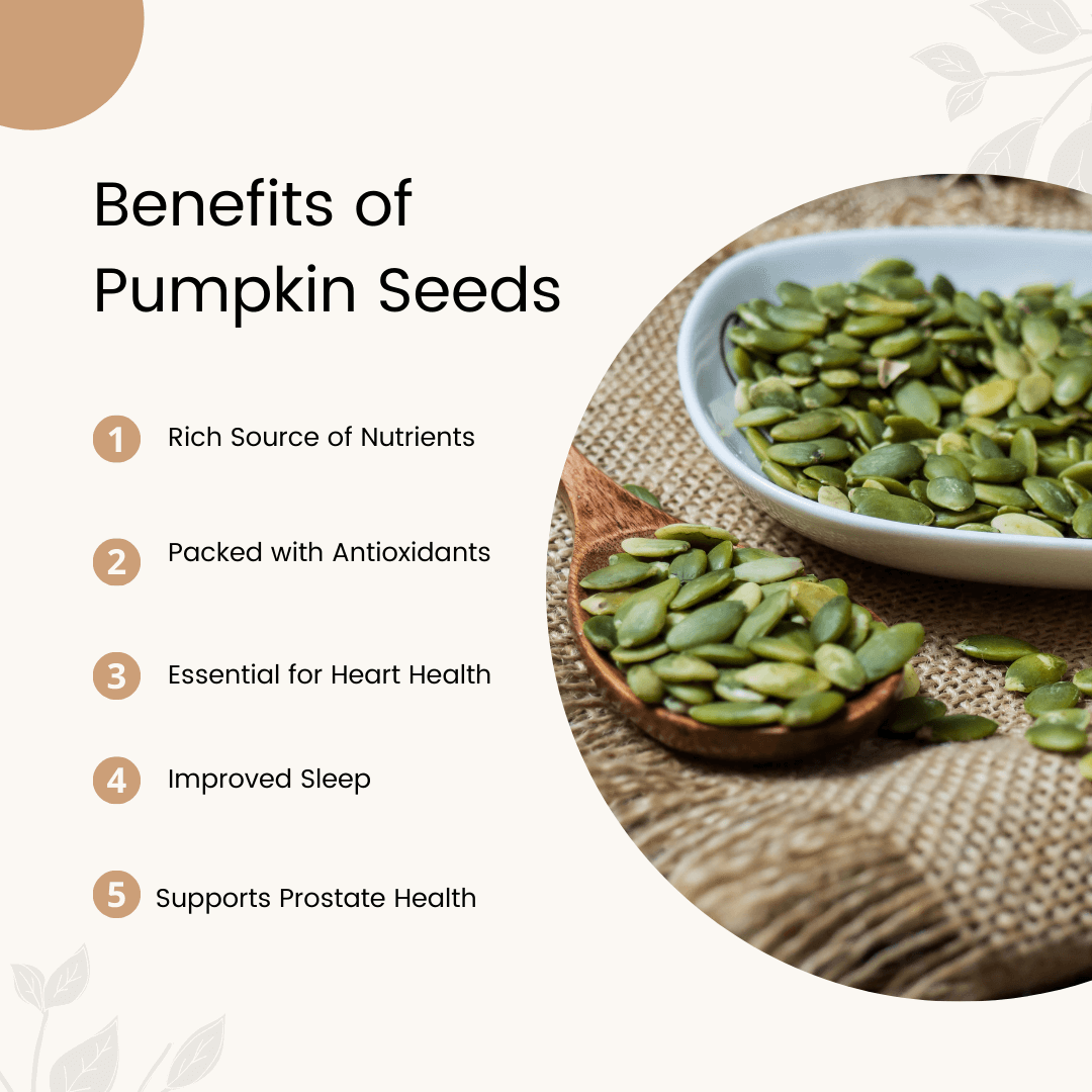 Benefits of Highland delights healthy Pumpkin seed