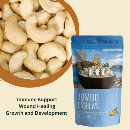 Delicious Jumbo Cashews 200g_ Enriched with Zinc