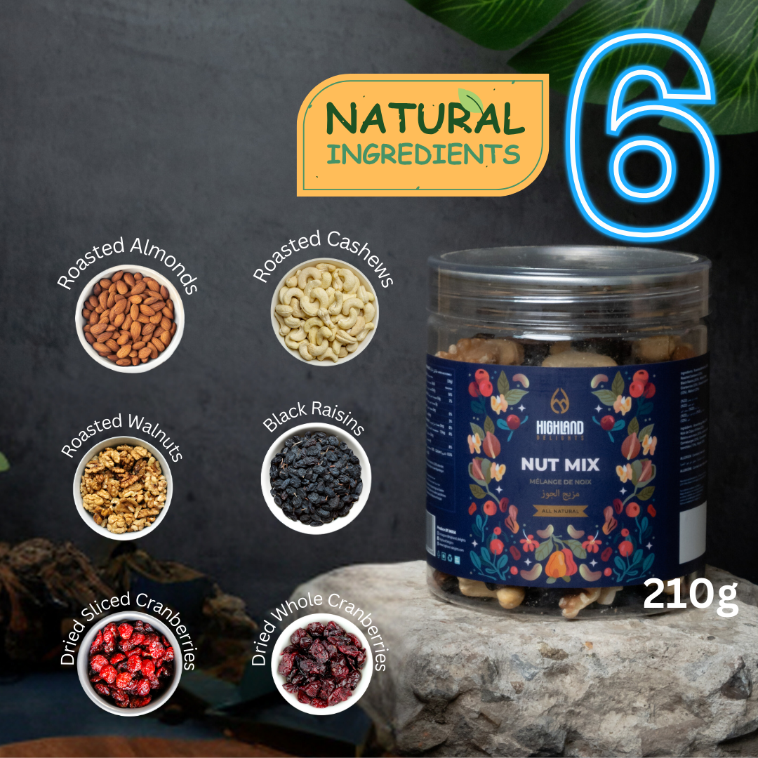 Nut Mix 220g + Trail Mix 250g_Natural ingredients