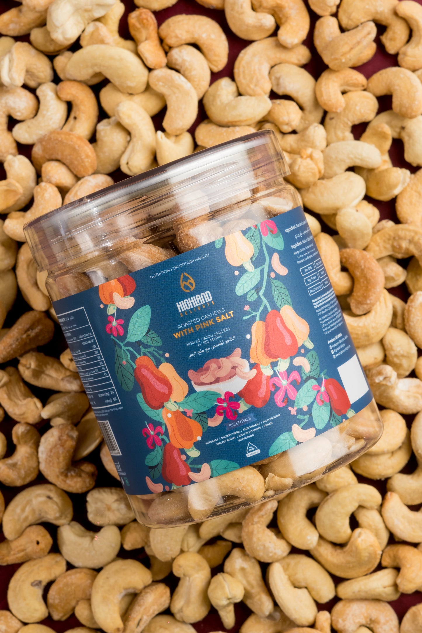 Highland delight roasted and salted cashew 