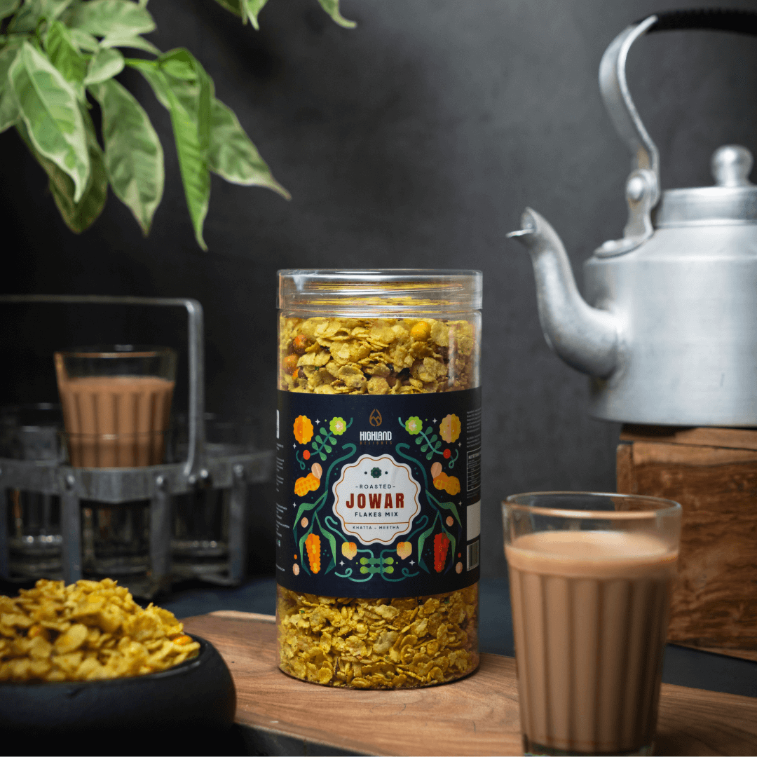 Flavorful and Light millet based Jowar Flakes 